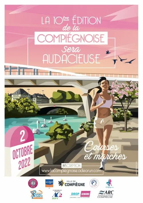 affiche de la course