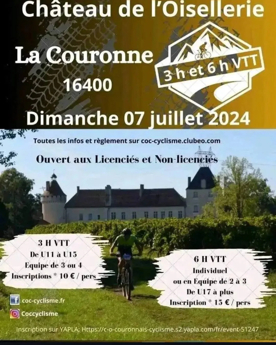 La Couronne  2024 Inscription Résultats