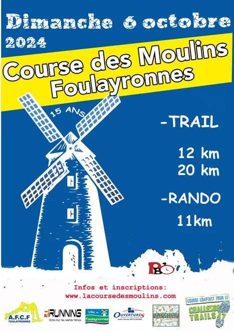 La course des Moulins – Foulayronnes 2024 Inscription Résultats