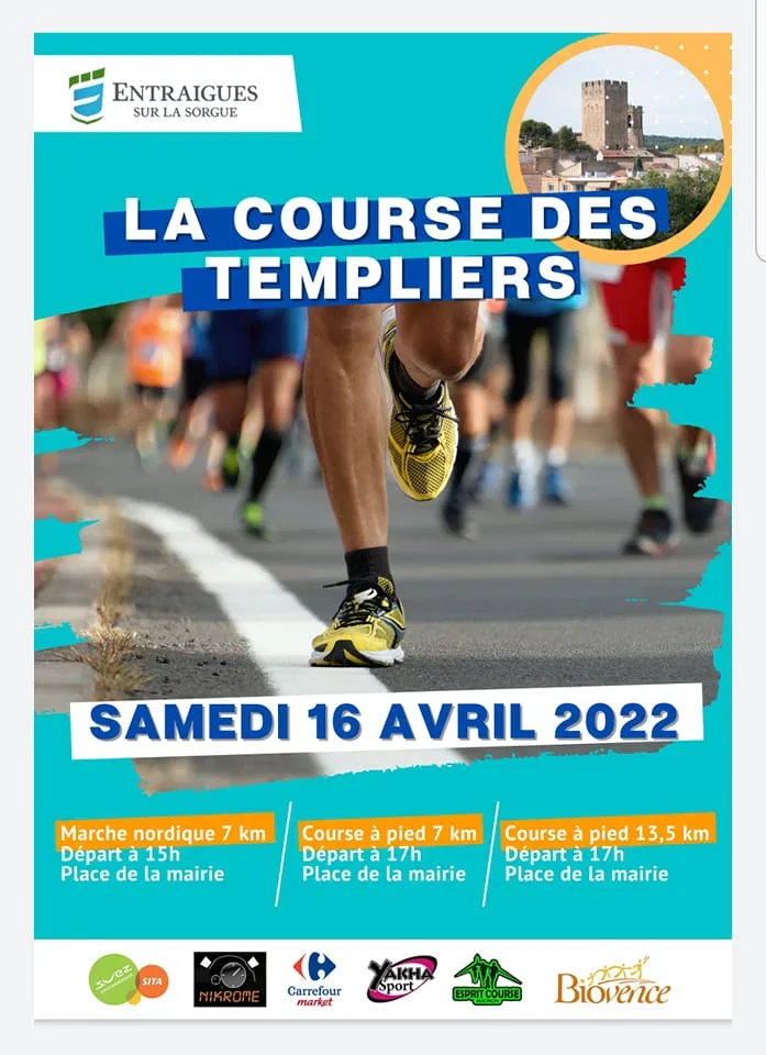 La course des Templiers 2025 Inscription Résultats