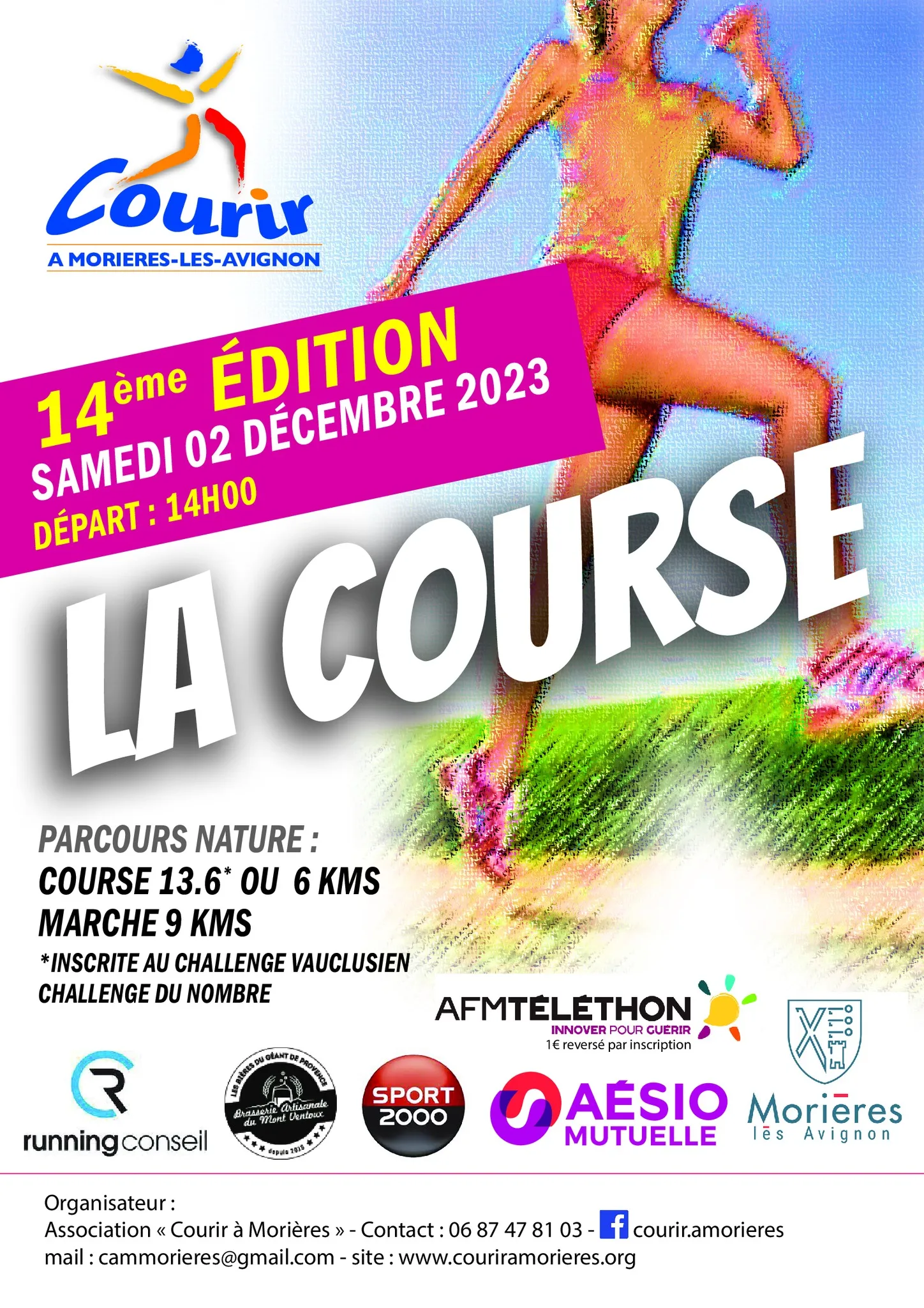 La Course – Morières les Avignon 2025 Inscription Résultats