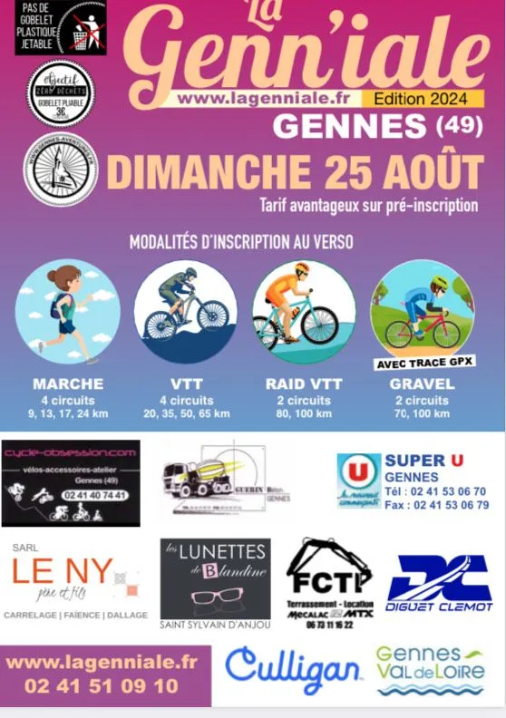 affiche de la course