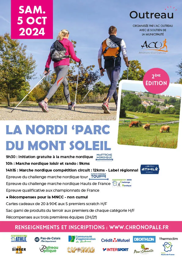 affiche de la course