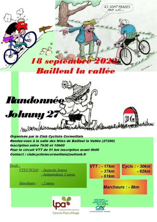 affiche de la course