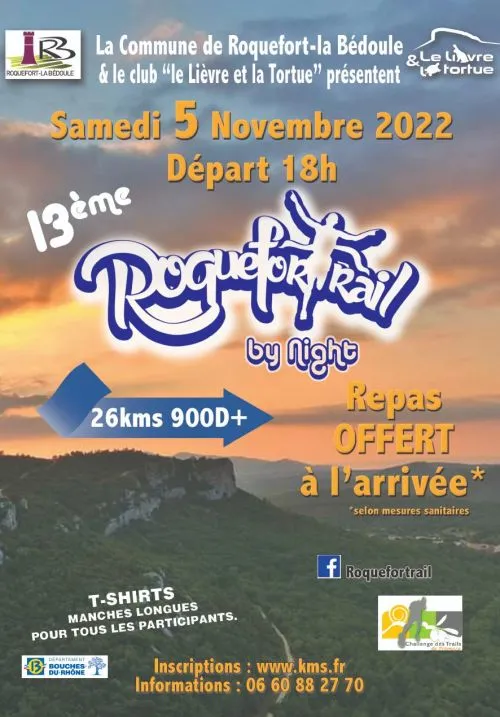 La Ronde des Vignes – Roquefortrail By Night 2024 Inscription Résultats