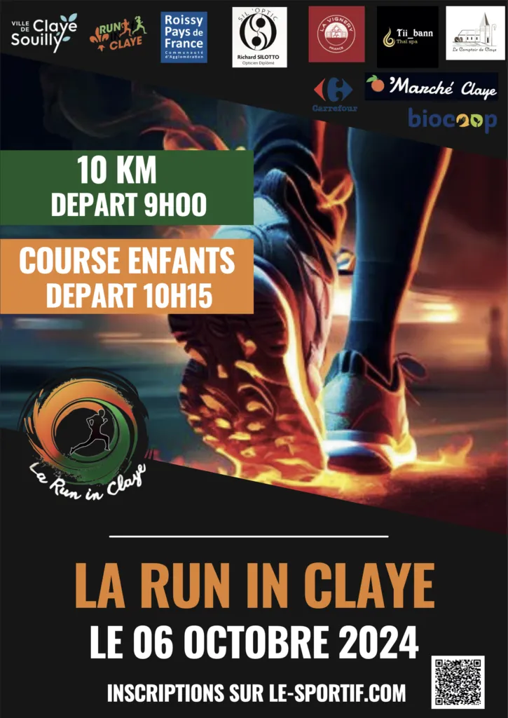 La Run In Claye 2024 Inscription Résultats