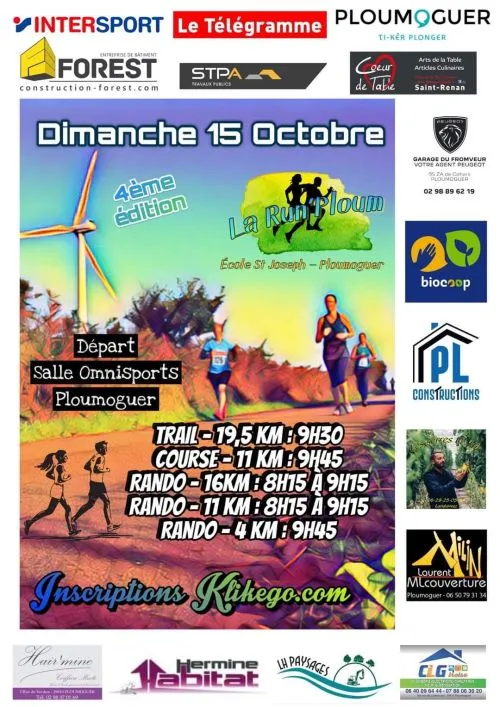 affiche de la course