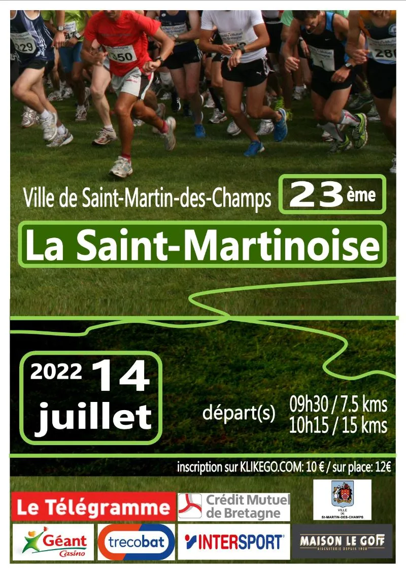 La Saint Martinoise – Saint Martin des Champs 2025 Inscription Résultats