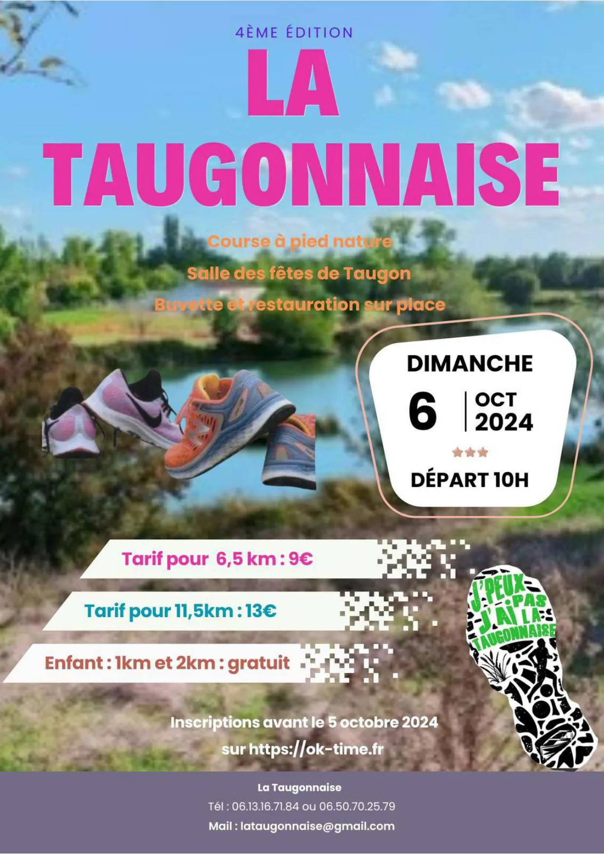 affiche de la course