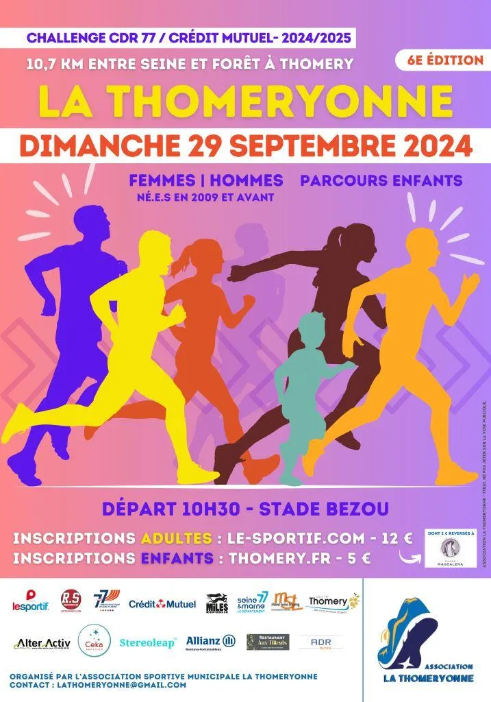 affiche de la course