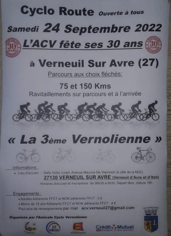 affiche de la course