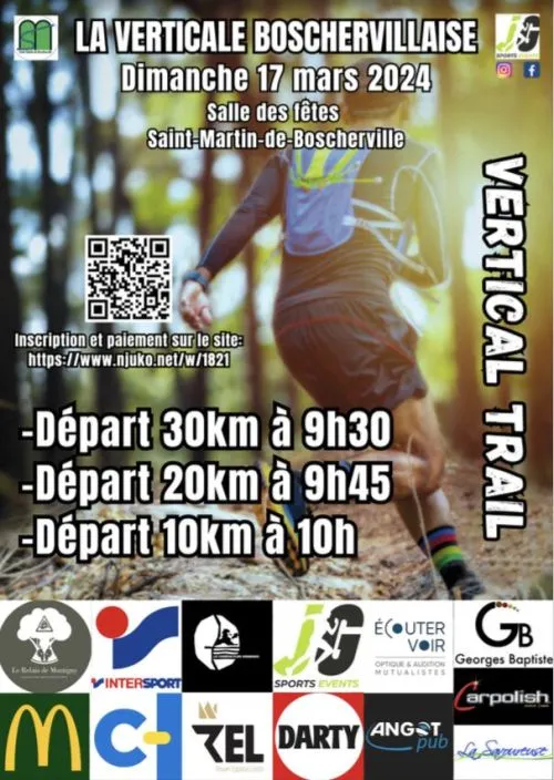 affiche de la course