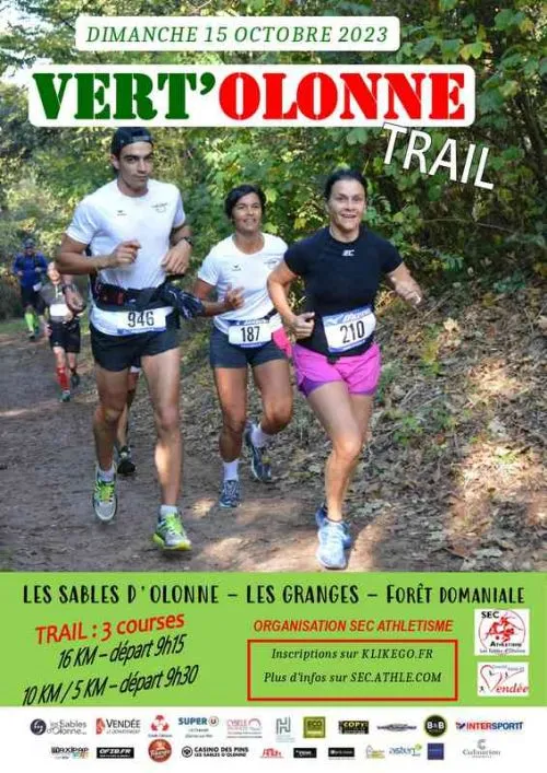 La Vert’Olonne 2024 – Infos, Inscriptions, Résultats, Trace