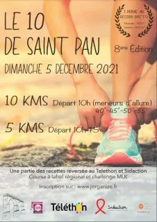 Le 10 de Saint Pan 2024 Inscription Résultats