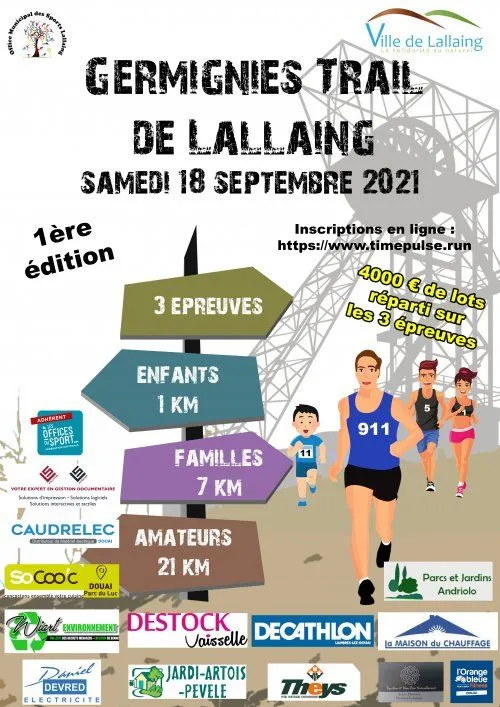 Le Germignies Trail de Lallaing 2025 Inscription Résultats