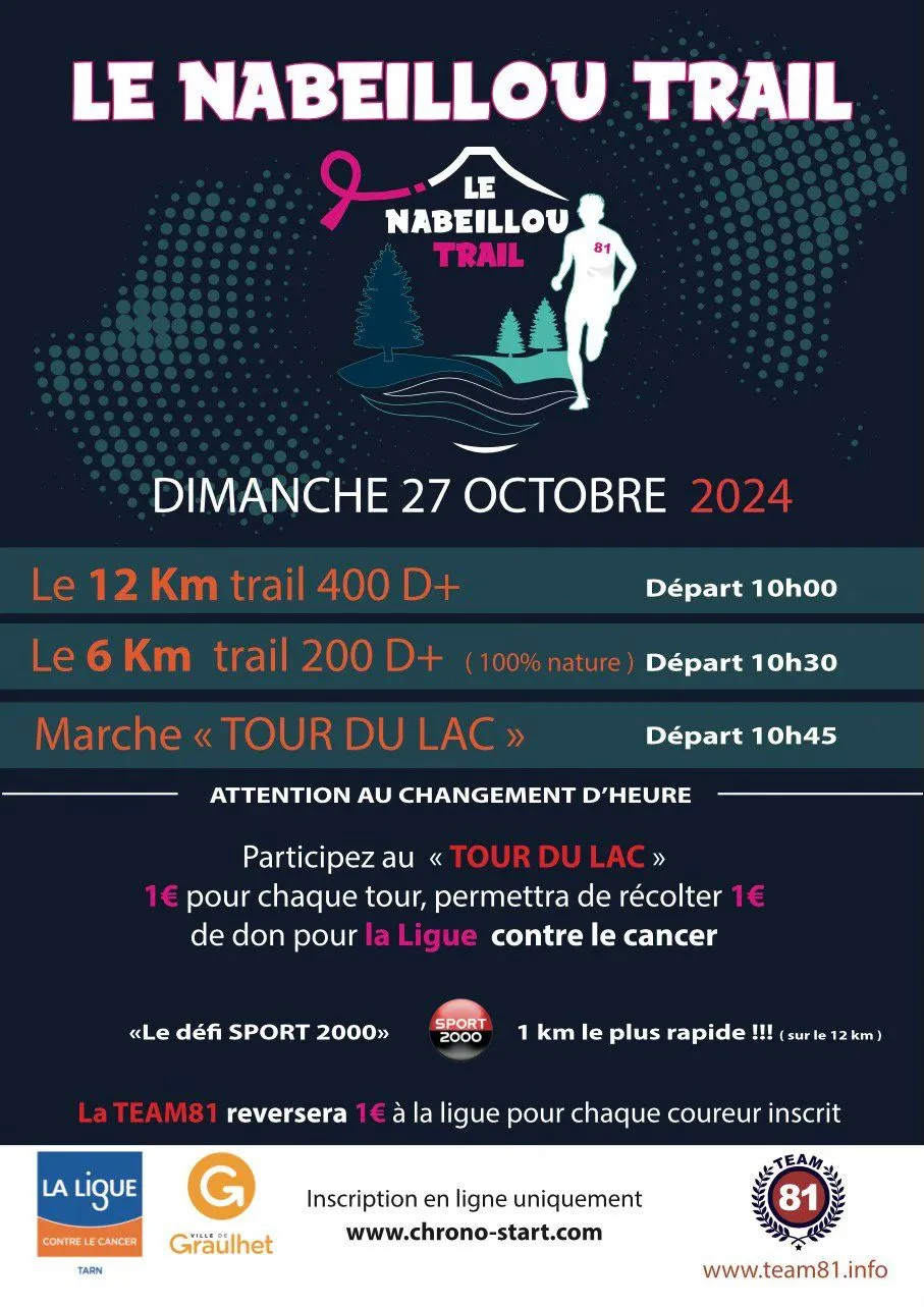 affiche de la course