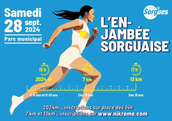 affiche de la course