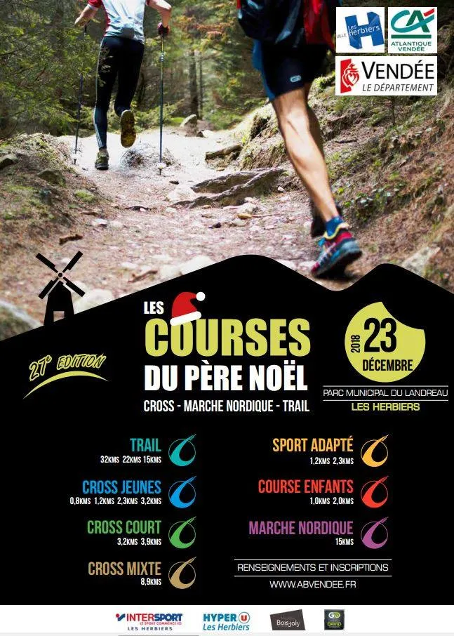 Les Courses du père noël – Les Herbiers 2024 Inscription Résultats