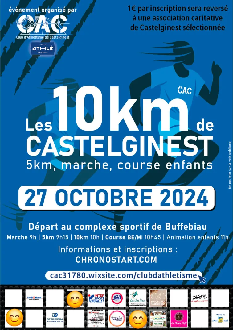 affiche de la course