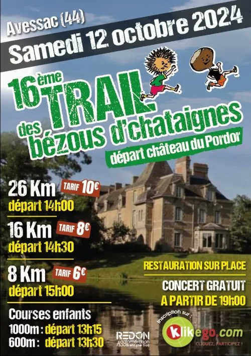 affiche de la course