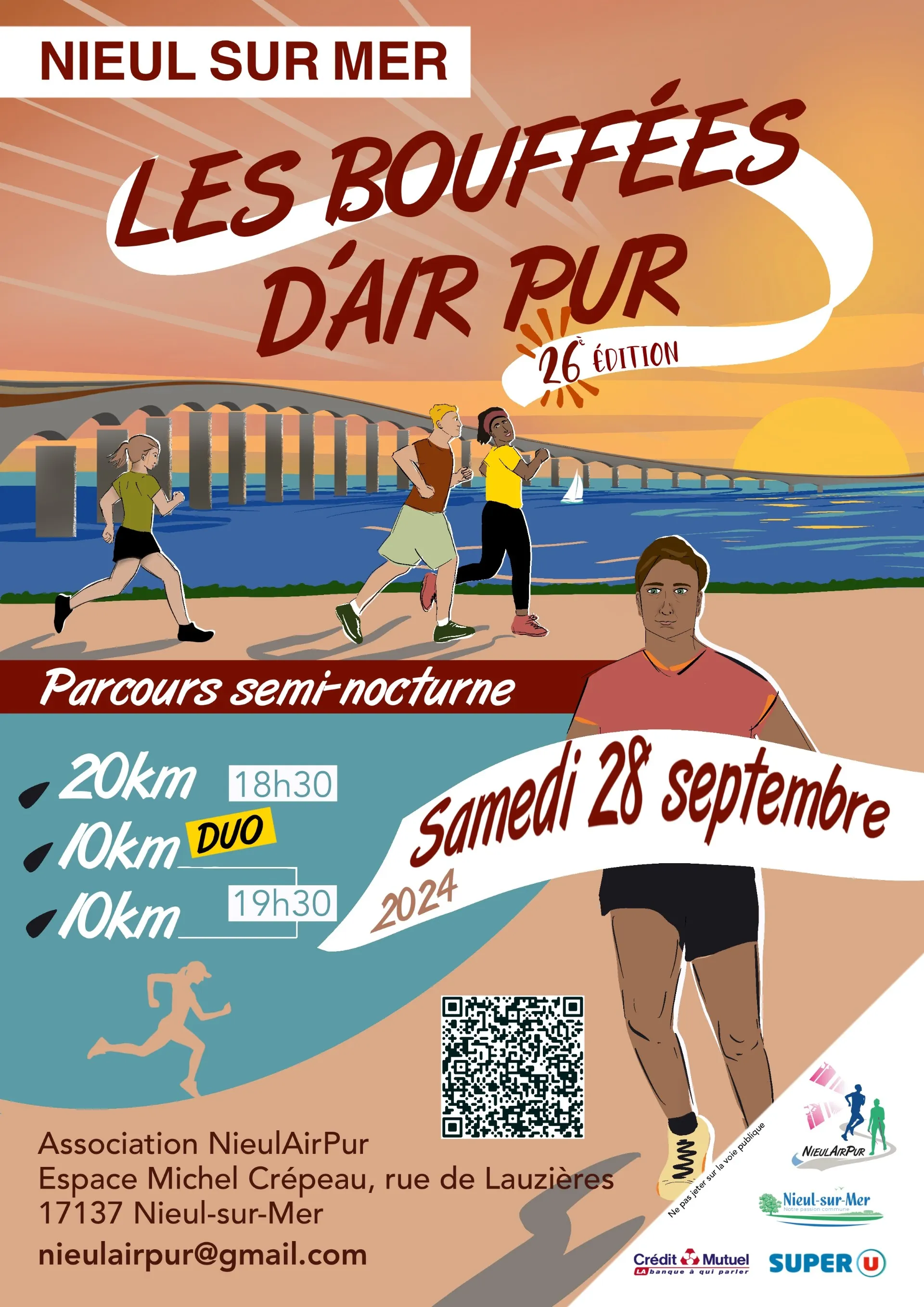 affiche de la course