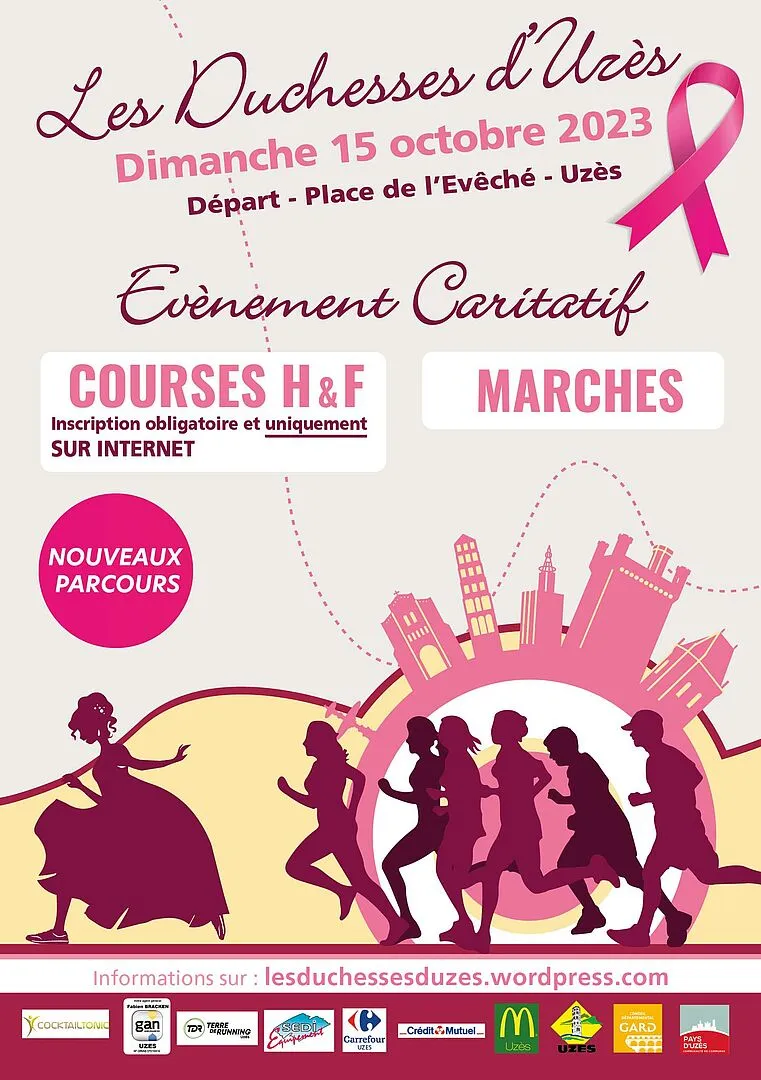 affiche de la course