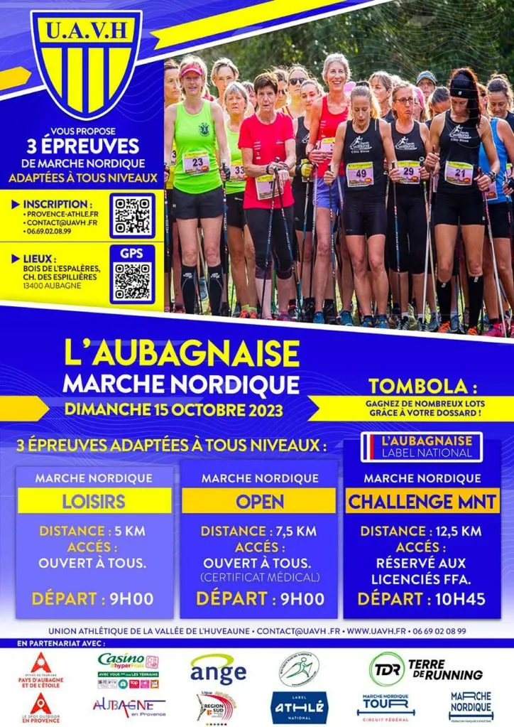 affiche de la course