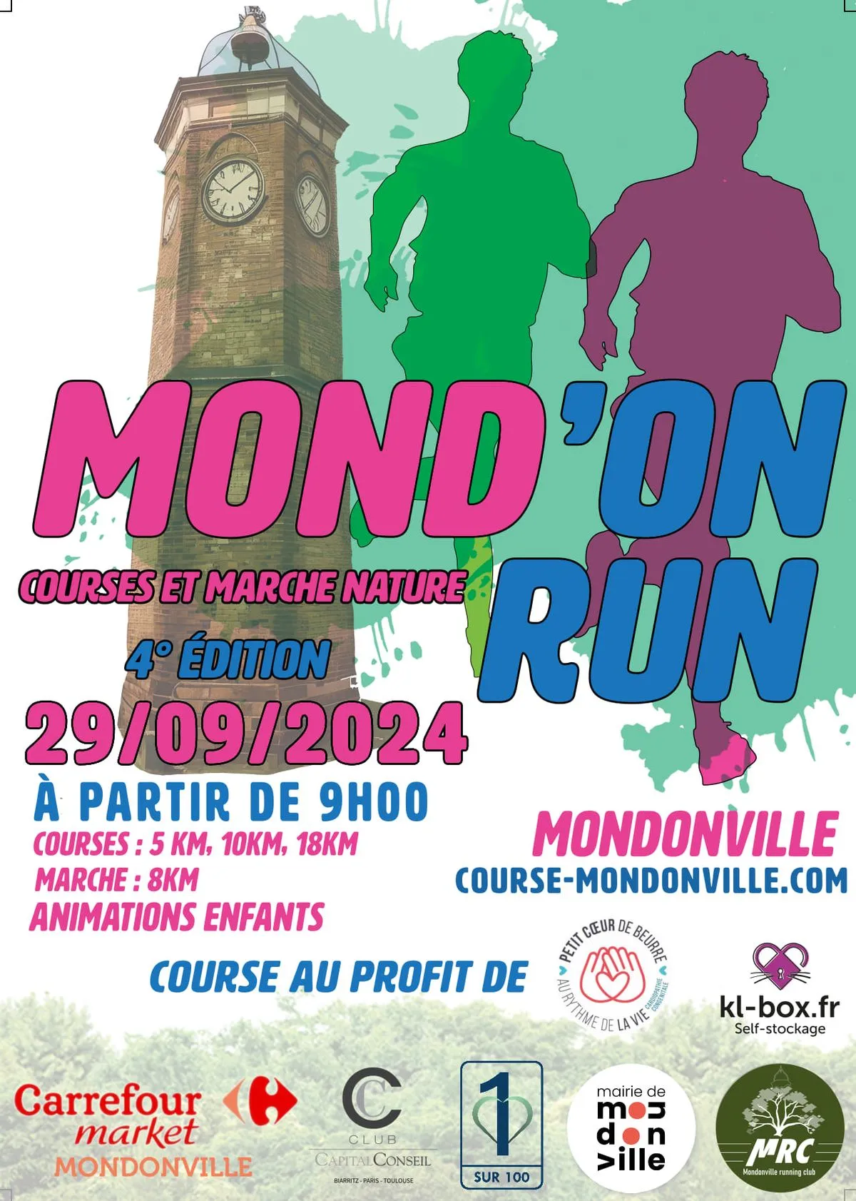 affiche de la course