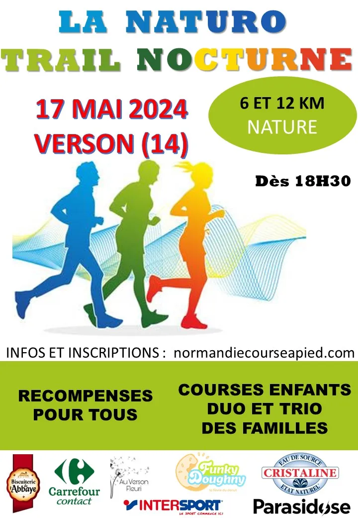 Naturo trail nocturne 2025 Inscription Résultats