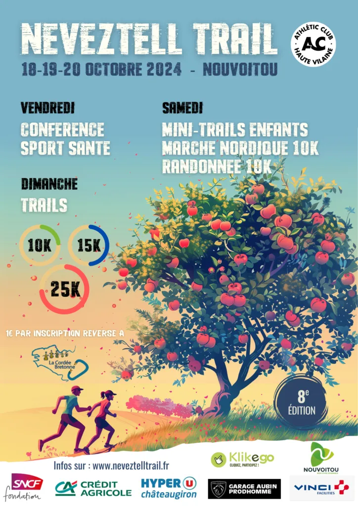 affiche de la course