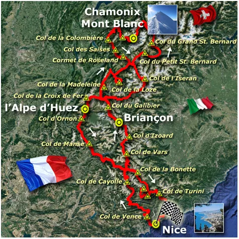 Nice-Mont Blanc-Nice 2024 Inscription Résultats