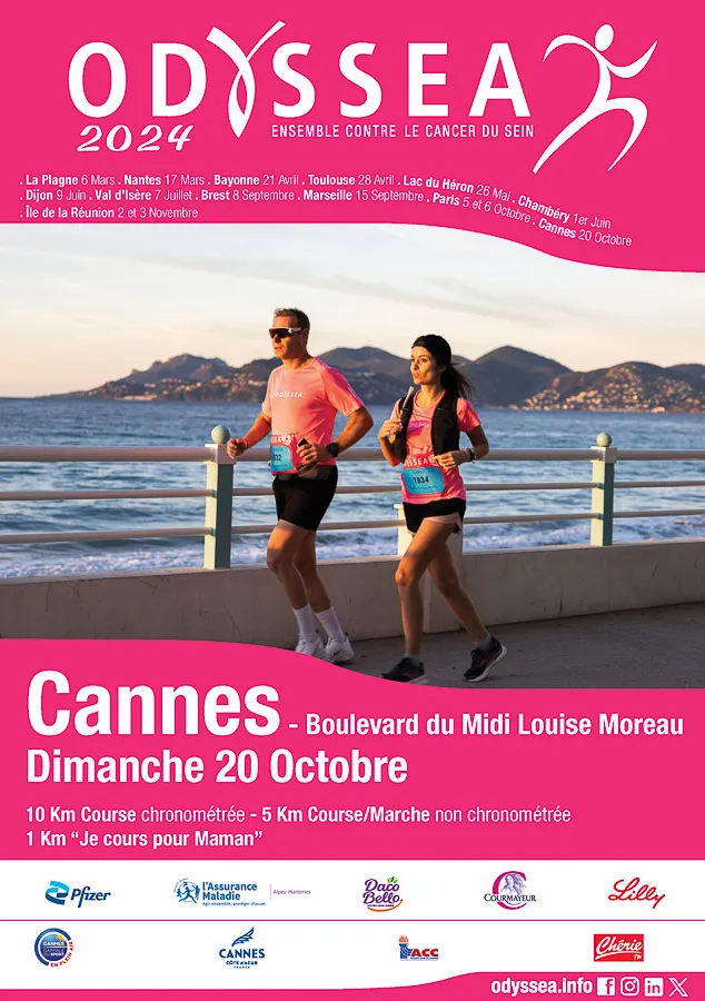 affiche de la course