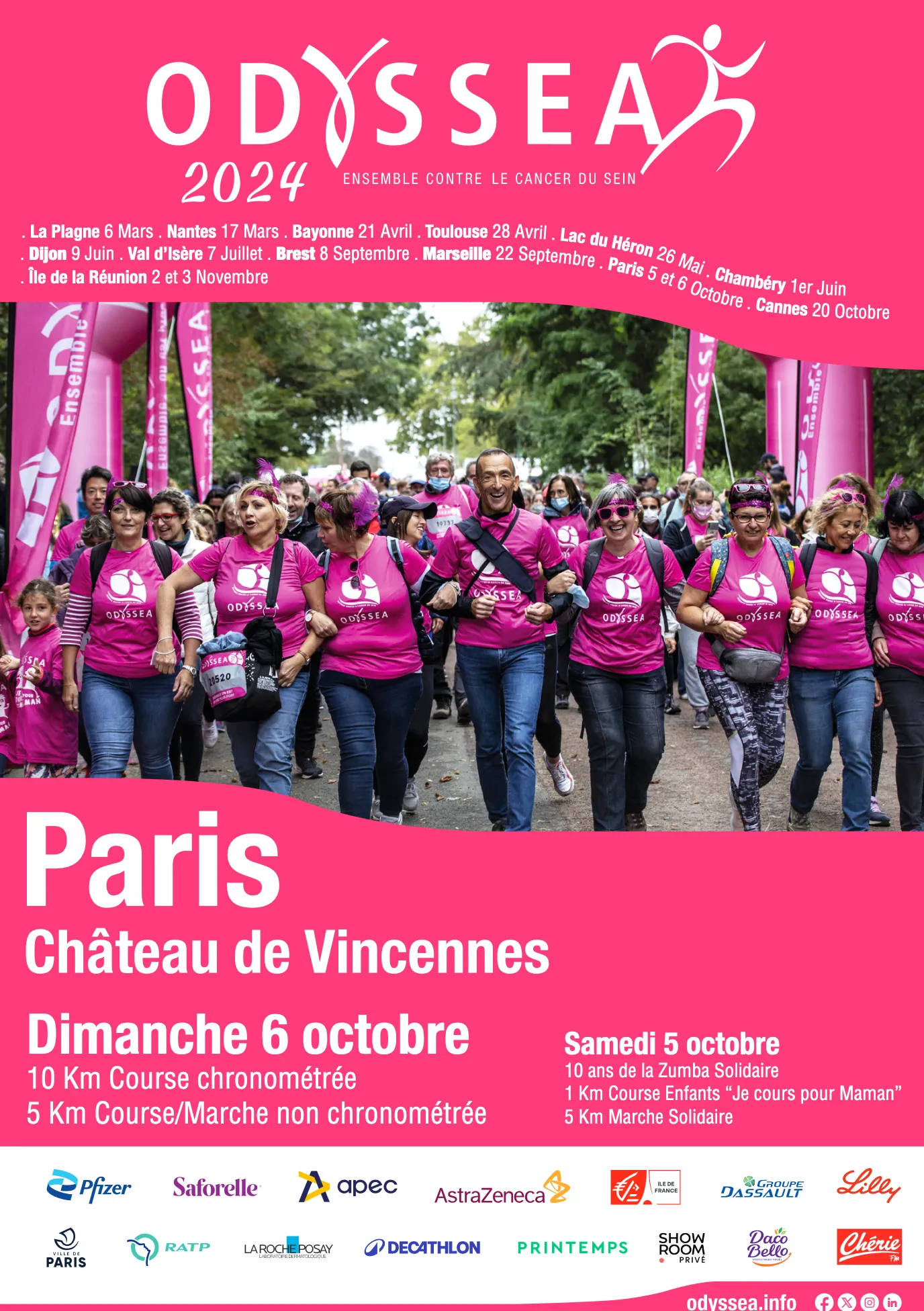 affiche de la course