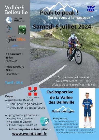 affiche de la course