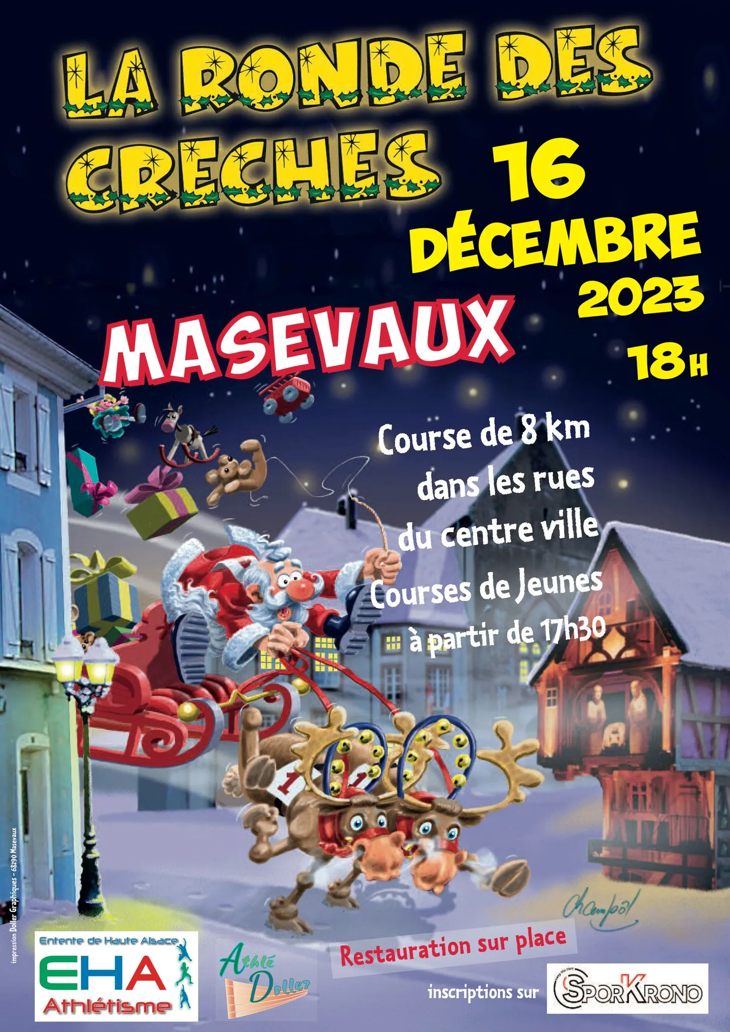 Ronde des Crèches 2024 Inscription Résultats