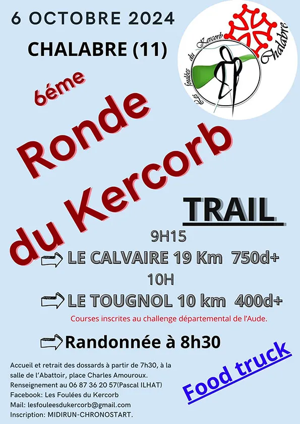 affiche de la course