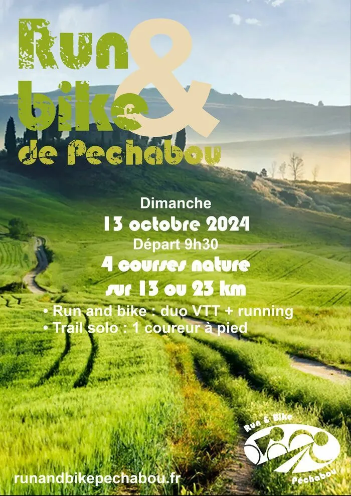 Run & bike de Pechabou 2024 Inscription Résultats