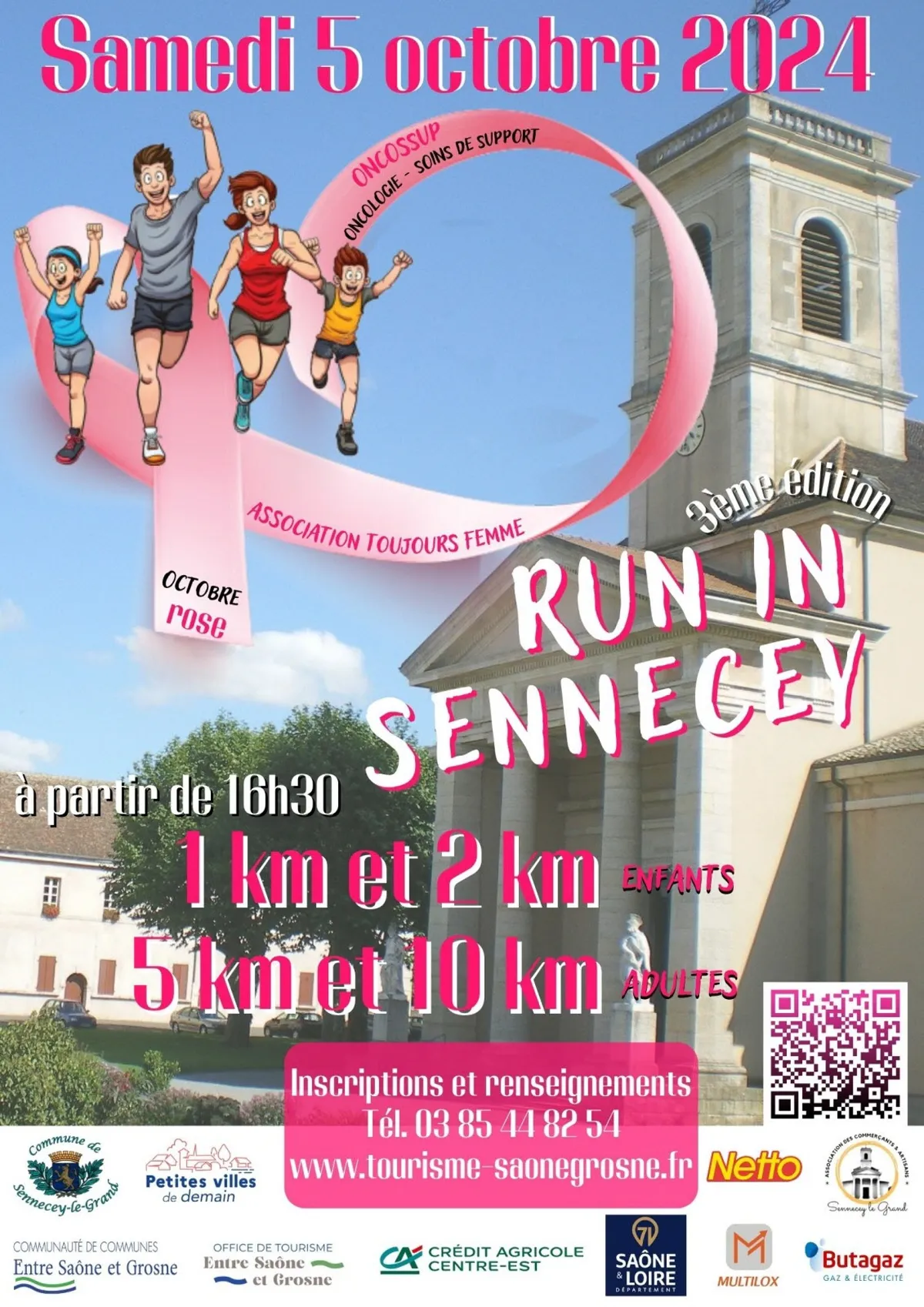 affiche de la course