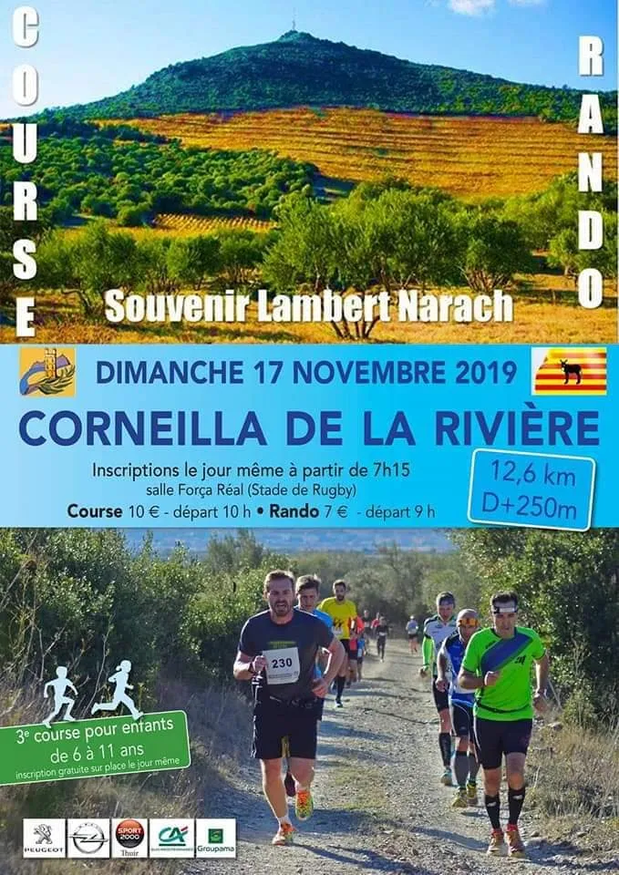 affiche de la course