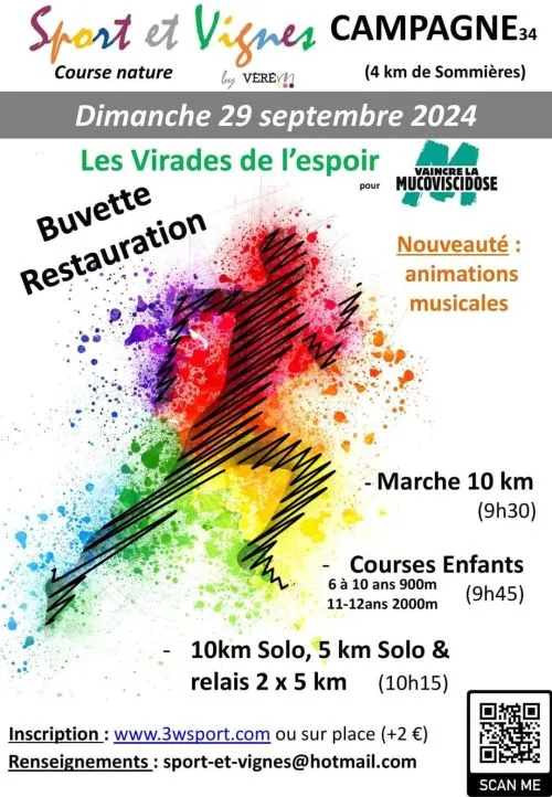 affiche de la course