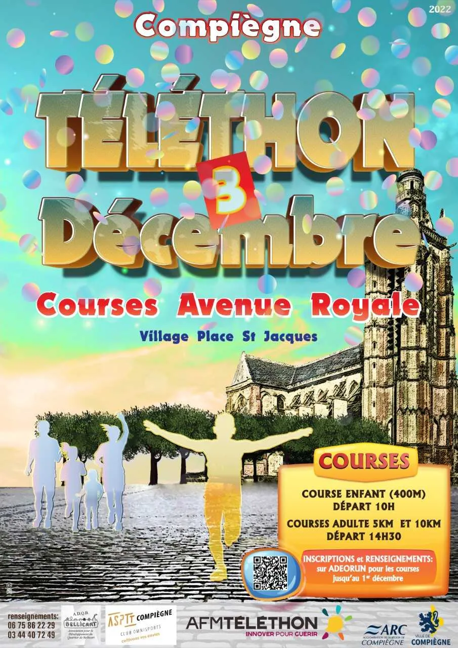 affiche de la course