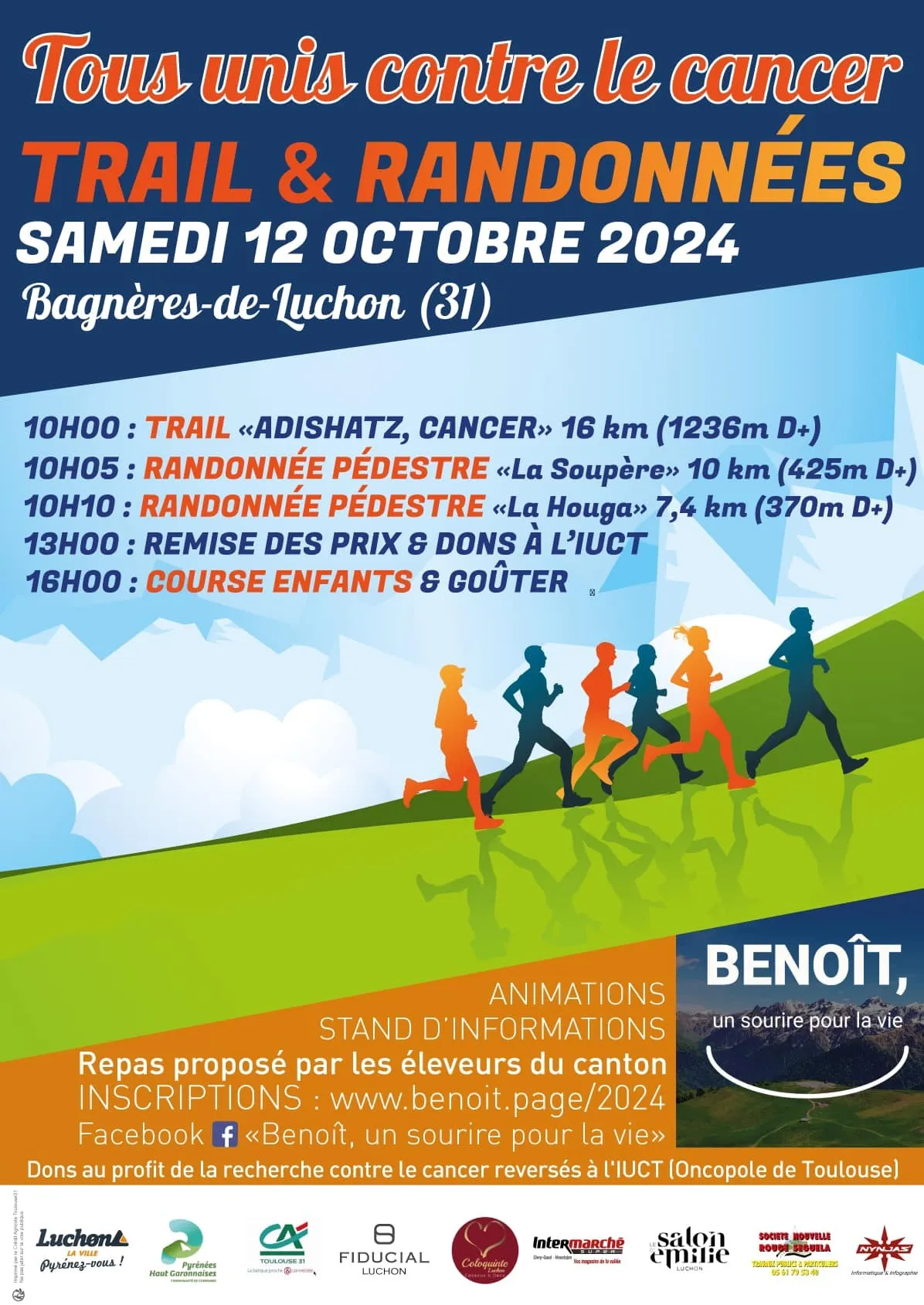 affiche de la course