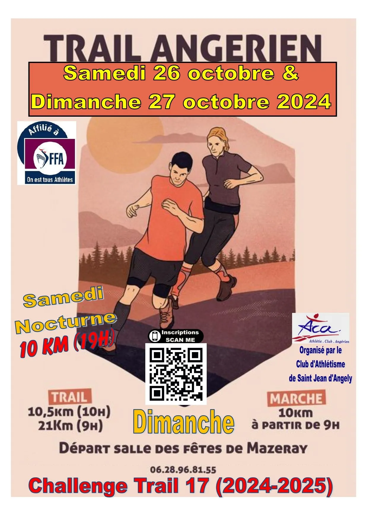 Trail Angerien 2024 Inscription Résultats