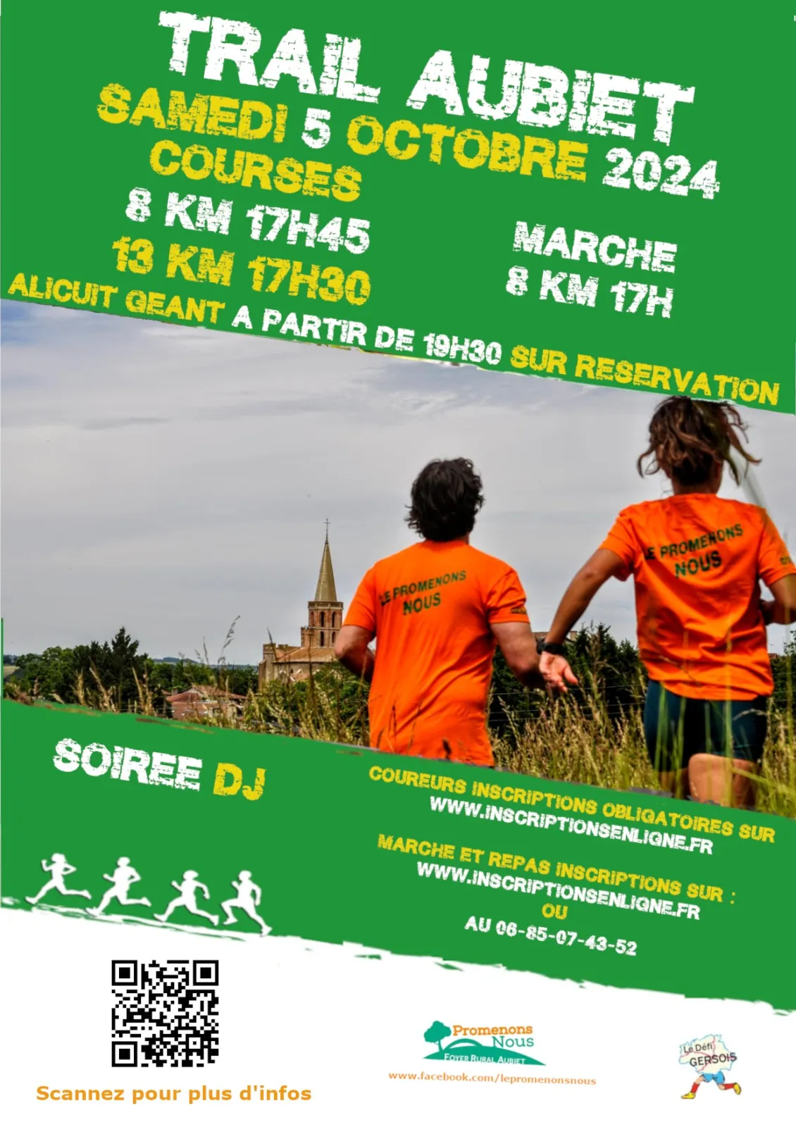 Trail Aubiet 2024 Inscription Résultats