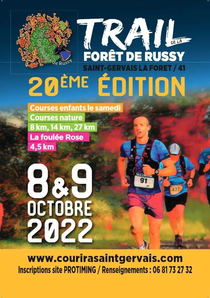 Trail de la Forêt de Russy – Foulées Gervaisiennes 2024 Inscription Résultats