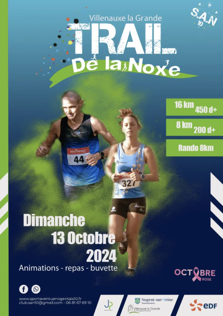 Trail de la Noxe 2024 Inscription Résultats