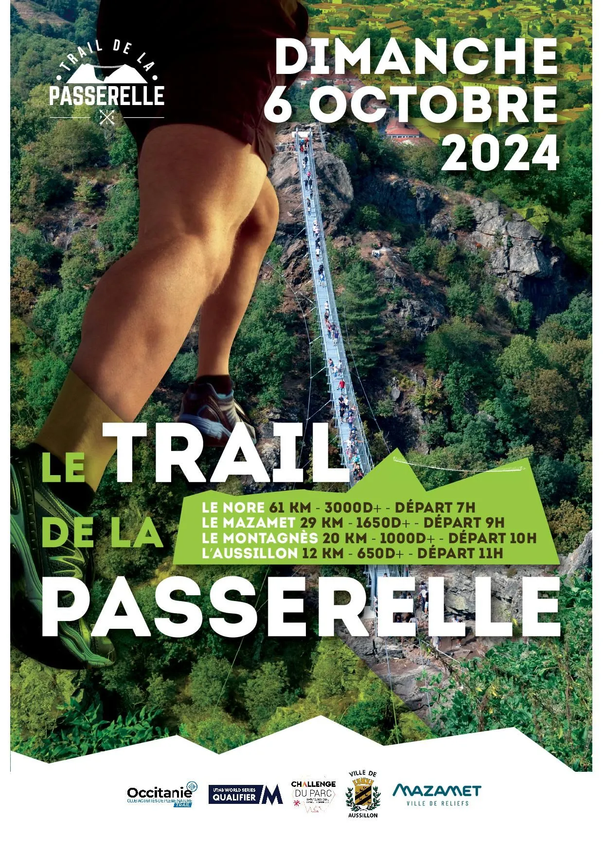 Trail de la Passerelle – Mazamet 2025 Inscription Résultats