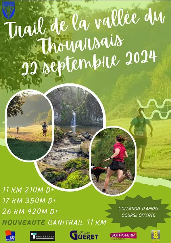 Trail de la vallée du Pays Thouarsais 2024 Inscription Résultats