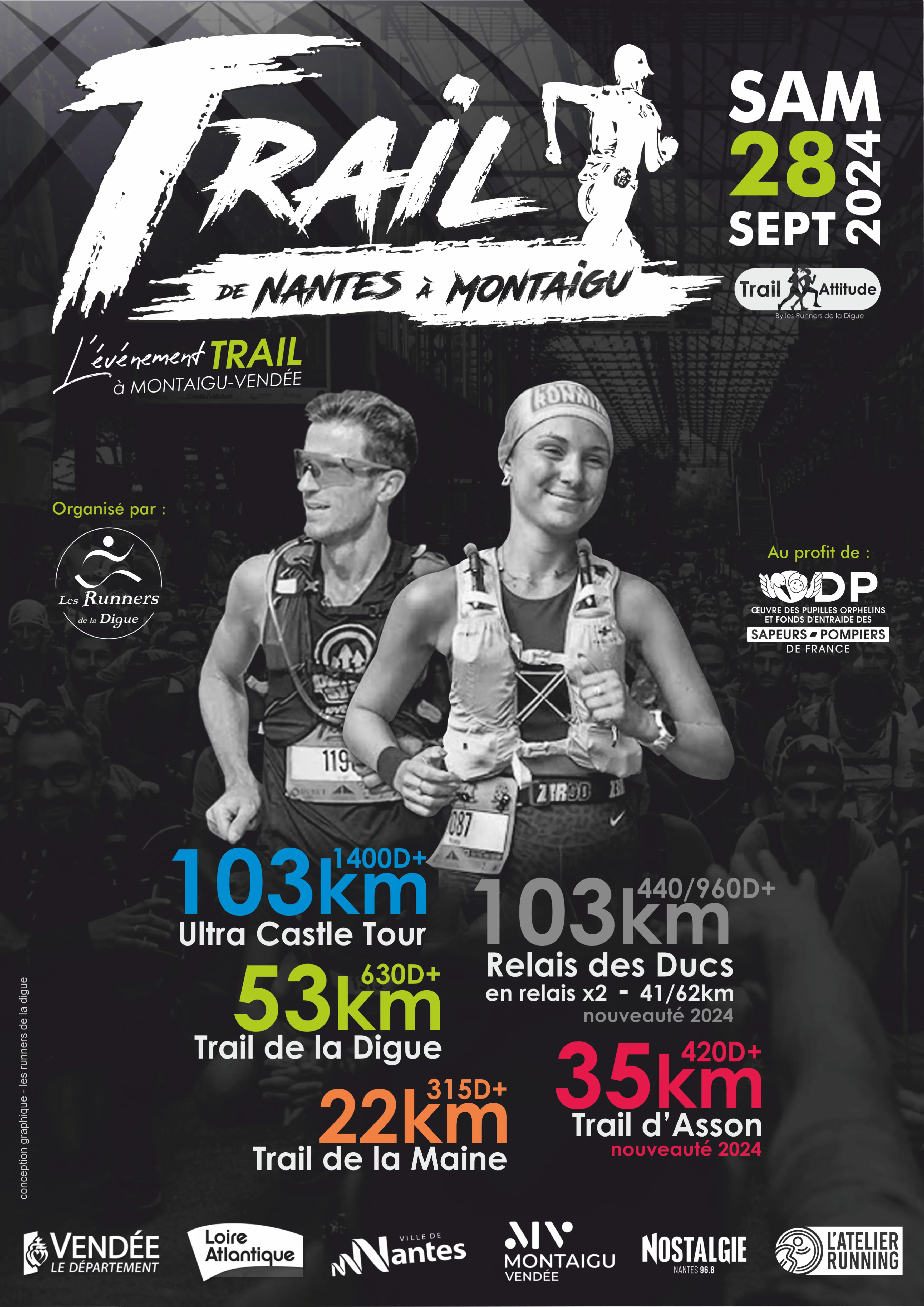 affiche de la course