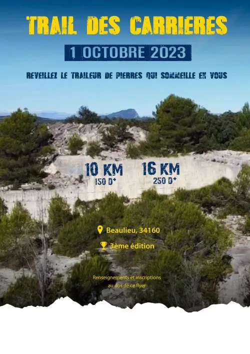 affiche de la course